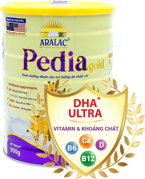 Sữa Pedia Gold của Aralac